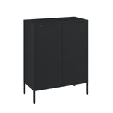 Amelia 31.5" Accent Cabinet in Black by Manhattan Comfort at Eve Furniture