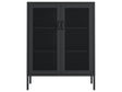 Amelia 31.5" Accent Cabinet in Black by Manhattan Comfort at Eve Furniture