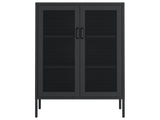 Amelia 31.5" Accent Cabinet in Black by Manhattan Comfort at Eve Furniture
