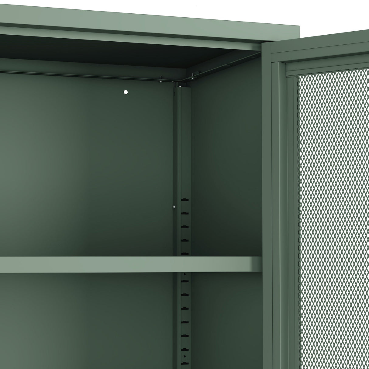 Amelia 31.5" Accent Cabinet in Green by Manhattan Comfort at Eve Furniture