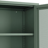 Amelia 31.5" Accent Cabinet in Green by Manhattan Comfort at Eve Furniture
