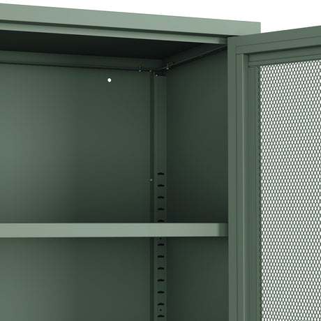 Amelia 31.5" Accent Cabinet in Green by Manhattan Comfort at Eve Furniture