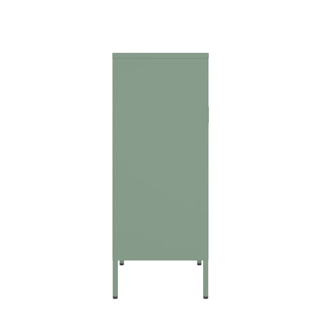 Amelia 31.5" Accent Cabinet in Green by Manhattan Comfort at Eve Furniture