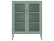 Amelia 31.5" Accent Cabinet in Green by Manhattan Comfort at Eve Furniture
