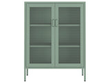 Amelia 31.5" Accent Cabinet in Green by Manhattan Comfort at Eve Furniture