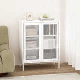 Amelia 31.5" Accent Cabinet in White by Manhattan Comfort at Eve Furniture