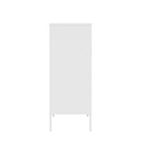 Amelia 31.5" Accent Cabinet in White by Manhattan Comfort at Eve Furniture