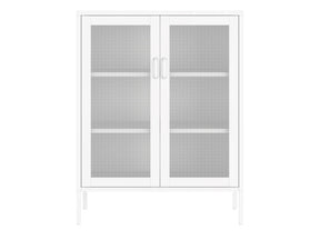 Amelia 31.5" Accent Cabinet in White by Manhattan Comfort at Eve Furniture