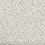 Amelia Cream Boucle W/Black Metal Upholstered Bench by Mercana at Eve Furniture