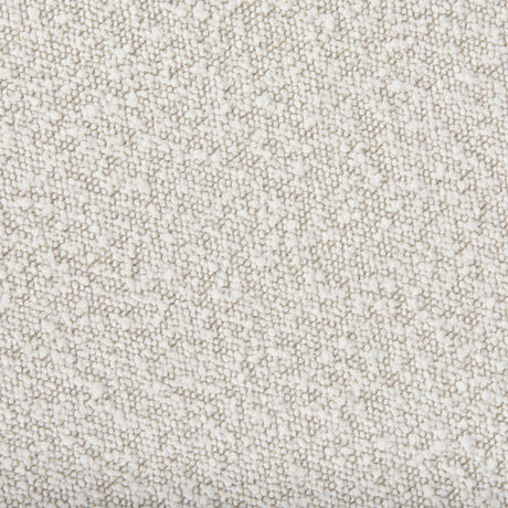 Amelia Cream Boucle W/Black Metal Upholstered Bench by Mercana at Eve Furniture