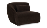 Amelia Left Arm Facing Chair - Espresso by Moe's Home at Eve Furniture