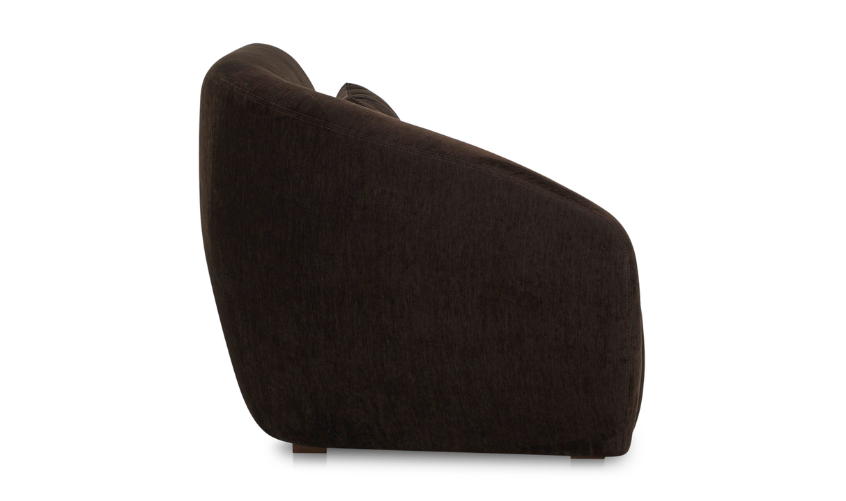 Amelia Left Arm Facing Chair - Espresso by Moe's Home at Eve Furniture