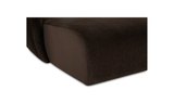 Amelia Left Arm Facing Chaise - Espresso by Moe's Home at Eve Furniture