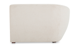 Amelia Left Arm Facing Chaise - Warm White by Moe's Home at Eve Furniture