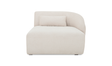Amelia Right Arm Facing Chaise - Warm White by Moe's Home at Eve Furniture