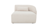 Amelia Right Arm Facing Chaise - Warm White by Moe's Home at Eve Furniture