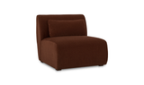 Amelia Slipper Chair - Chestnut by Moe's Home at Eve Furniture