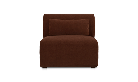 Amelia Slipper Chair - Chestnut by Moe's Home at Eve Furniture
