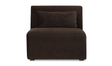 Amelia Slipper Chair - Espresso by Moe's Home at Eve Furniture