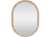 Ames Tan Wall Mirror by Crestview at Eve Furniture