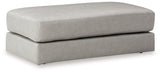 Amiata Glacier Oversized Accent Ottoman by Ashley at Eve Furniture