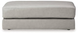 Amiata Glacier Oversized Accent Ottoman by Ashley at Eve Furniture
