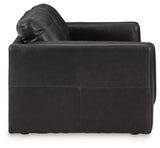 Amiata Onyx Loveseat by Ashley at Eve Furniture