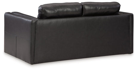 Amiata Onyx Loveseat by Ashley at Eve Furniture
