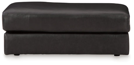 Amiata Onyx Ottoman by Ashley at Eve Furniture