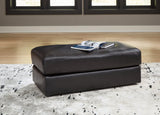 Amiata Onyx Ottoman by Ashley at Eve Furniture