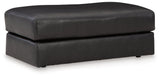Amiata Onyx Ottoman by Ashley at Eve Furniture