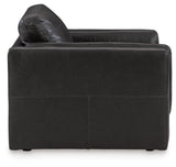 Amiata Onyx Oversized Chair by Ashley at Eve Furniture