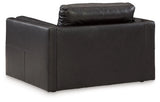 Amiata Onyx Oversized Chair by Ashley at Eve Furniture