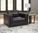 Amiata Onyx Oversized Chair by Ashley at Eve Furniture