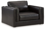 Amiata Onyx Oversized Chair by Ashley at Eve Furniture