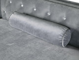 Amie Gray Sectional by Furniture of America at Eve Furniture