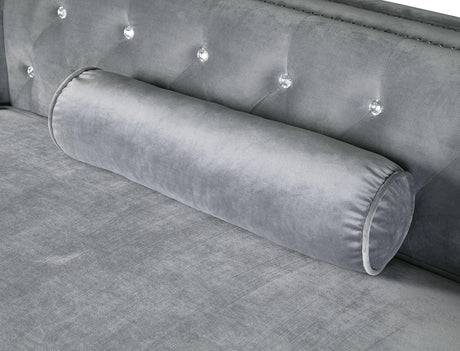 Amie Gray Sectional by Furniture of America at Eve Furniture