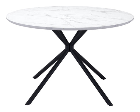 Amiens Dining Table White by Zuomod at Eve Furniture
