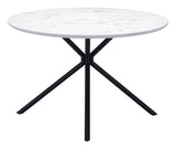 Amiens Dining Table White by Zuomod at Eve Furniture