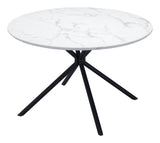 Amiens Dining Table White by Zuomod at Eve Furniture