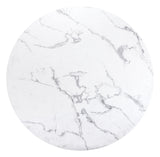 Amiens Dining Table White by Zuomod at Eve Furniture