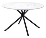 Amiens Dining Table White by Zuomod at Eve Furniture