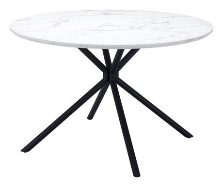 Amiens Dining Table White by Zuomod at Eve Furniture