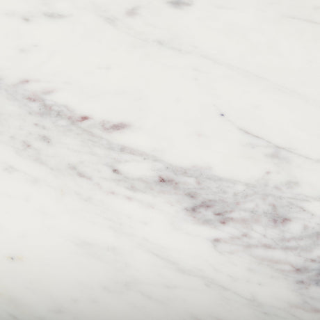 Amika White Marble Top Black Metal Base Kitchen Island by Mercana at Eve Furniture