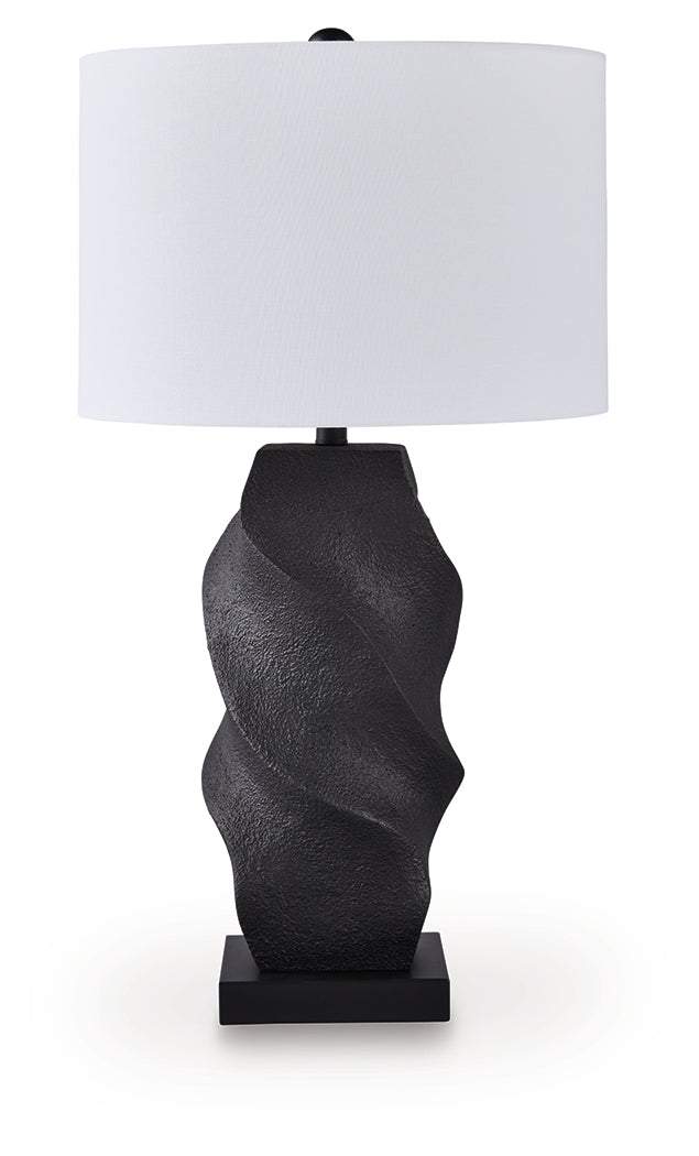 Amillion Black Table Lamp by Ashley at Eve Furniture