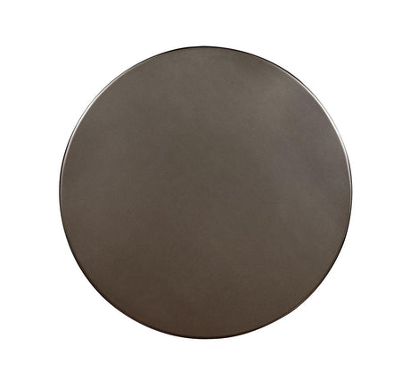 Amina Champagne Round Dining Table Only by Furniture of America at Eve Furniture