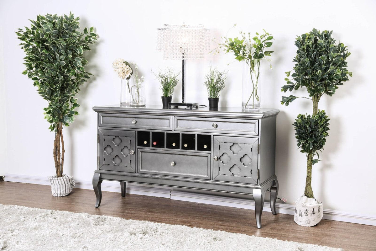 Amina Gray Server by Furniture of America at Eve Furniture