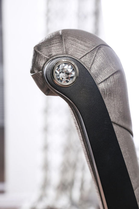 Amina Gray Dining Table by Furniture of America at Eve Furniture