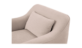 Amira Accent Chair Oat by Moe's Home at Eve Furniture