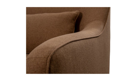 Amira Accent Chair Rust by Moe's Home at Eve Furniture